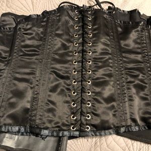 Steel bone corset waist trainer waist cincher